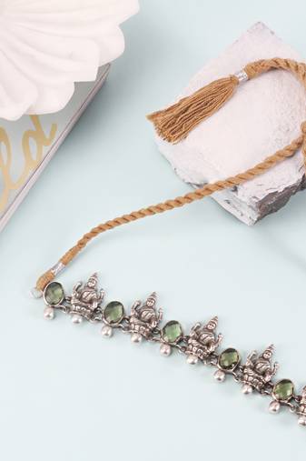 Silver necklaces