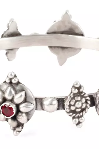 Silver bracelets