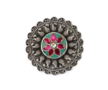 Silver turquoise rings 3