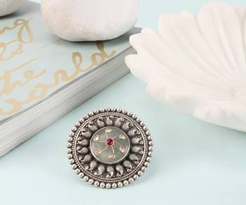 Silver quartz   rings 1