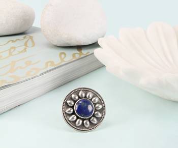 Silver onyx rings 1