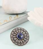 Silver onyx rings