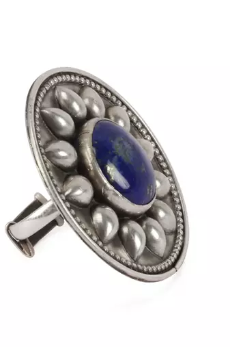 Silver onyx rings