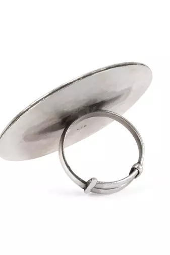 Silver onyx rings