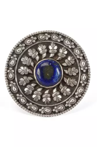 Silver onyx rings