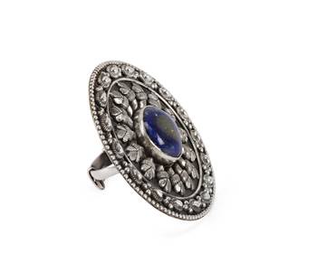 Silver onyx rings 4