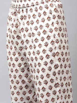 Blue printed cotton ethnic-kurtis 5