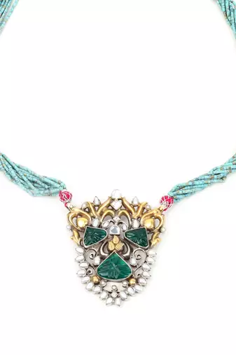 Gold necklaces