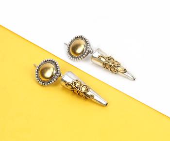 Silver earrings 1