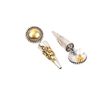 Silver earrings 3