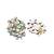 Silver earrings