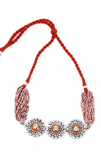 Silver necklaces