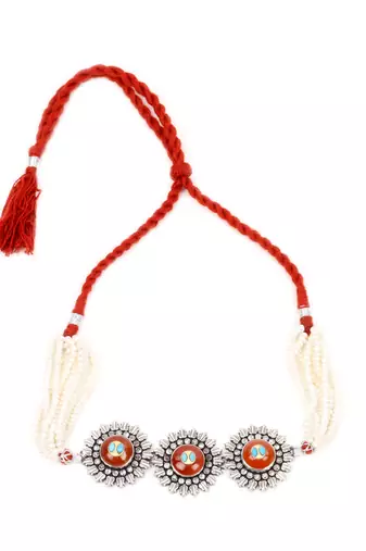 Silver necklaces