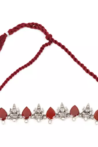 Silver necklaces