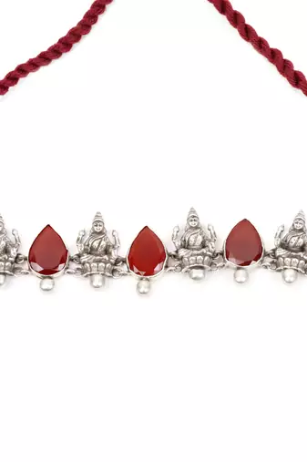 Silver necklaces