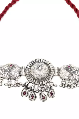 Silver necklaces