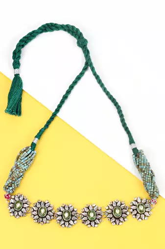 Silver necklaces