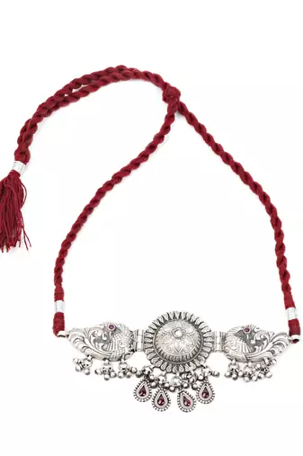 Silver necklaces