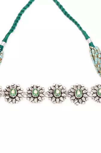 Silver necklaces