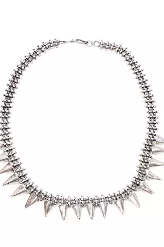 Silver necklaces