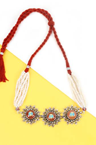 Silver necklaces