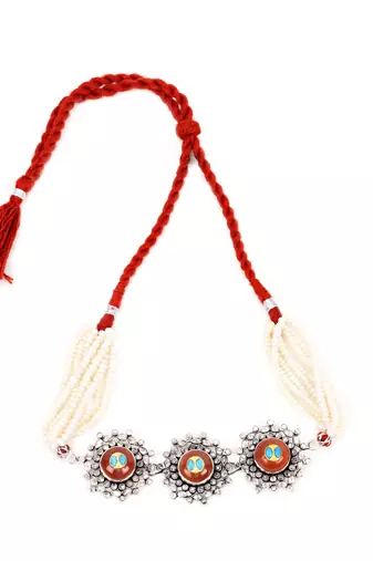Silver necklaces