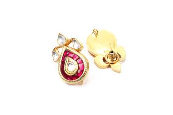 Gold earrings 2