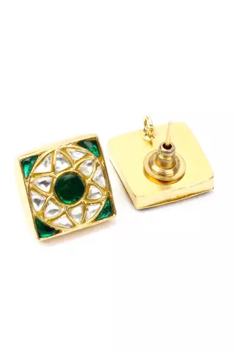 Gold earrings