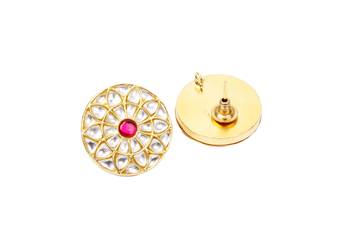 Gold earrings 2