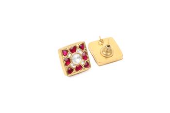 Gold earrings 2
