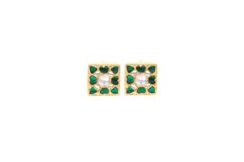 Gold earrings 1