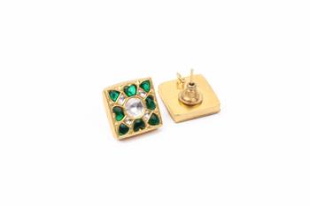 Gold earrings 2