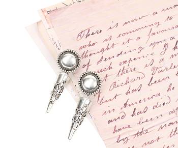 Silver earrings 1