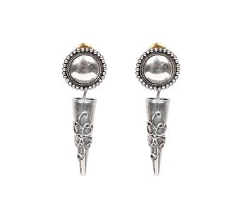 Silver earrings 2