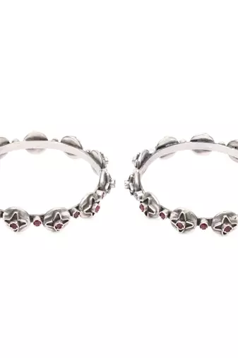 Silver cubic zirconia bracelets