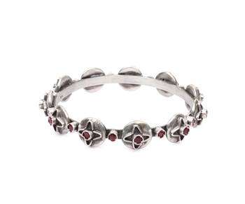Silver cubic zirconia bracelets 3