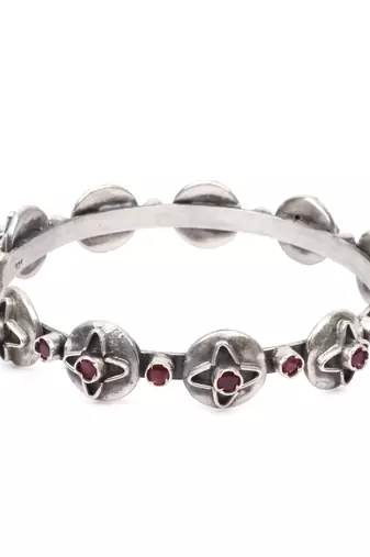 Silver cubic zirconia bracelets