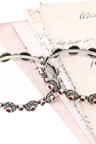 Silver cubic zirconia bracelets