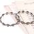 Silver cubic zirconia bracelets