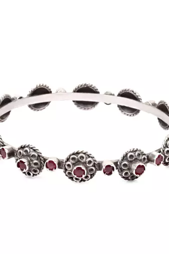 Silver cubic zirconia bracelets
