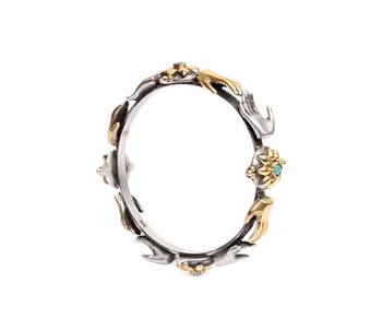 Silver turquoise bracelets 3