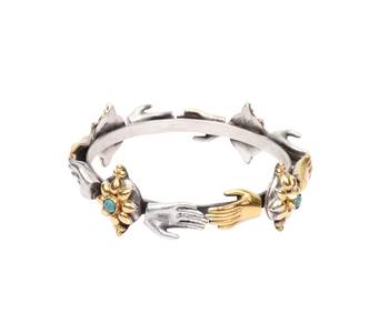 Silver turquoise bracelets 5
