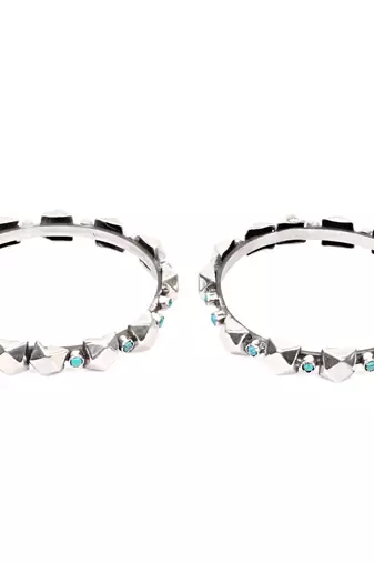 Silver turquoise bracelets