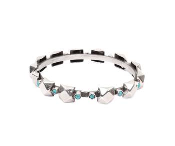 Silver turquoise bracelets 3