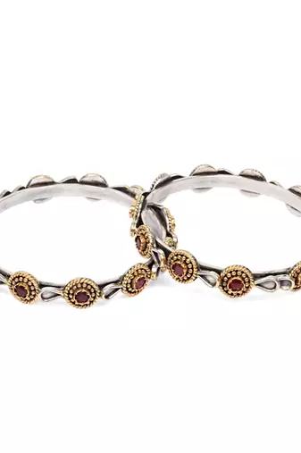 Silver cubic zirconia bracelets