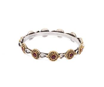 Silver cubic zirconia bracelets 3