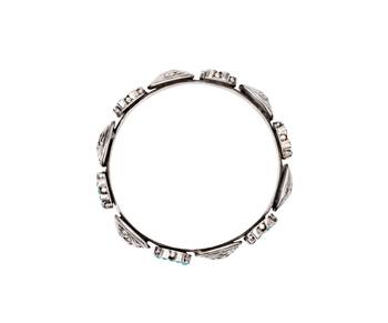 Silver turquoise bracelets 5