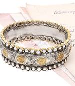 Silver pearl bracelets