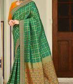 heavy Art Silk Sarees With beautiful Zari Embroidery Work