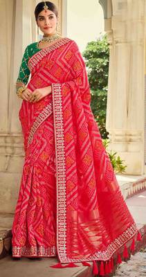 heavy Art Silk Sarees With beautiful Zari Embroidery Work 1